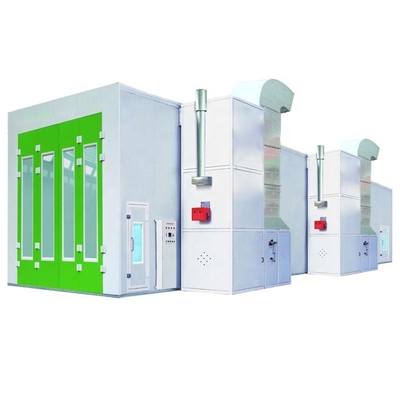 Jakość  220V Industrial Car Spray Booth With Fiberglass Floor Filter And Exhaust Fan fabryka