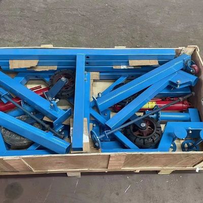 Regulowana Wysokość 6000 funtów Wytrzymały Stojak do Rotacji Samochodu Stół Roboczy do Malowania Karoserii Szerokość