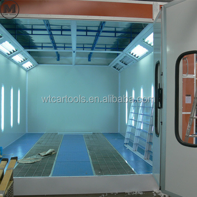 NM Disc Dia. Semi-Down Draft Car Painting Spray Booth dla operacji lakierowania samochodowego