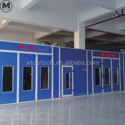 NM Disc Dia. Semi-Down Draft Car Painting Spray Booth dla operacji lakierowania samochodowego