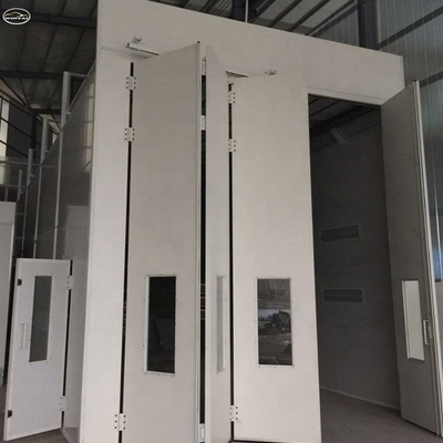 Diesel Burner Truck Spray Booth 220V 39KW Z światłem LED I wentylatorami 11KW