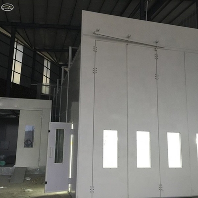 Diesel Burner Truck Spray Booth 220V 39KW Z światłem LED I wentylatorami 11KW