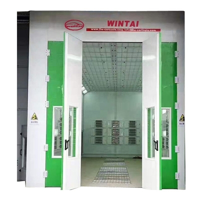 Wielkość wewnętrzna 15000*5000*5000 mm Spray Baking Booth dla wymagań malowania ciężarówek/autobusów