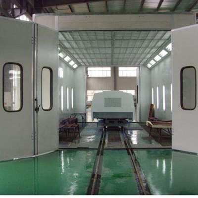 15m Truck Painting Room 2024 CE Approved Bus Spray Booth z prędkością powietrza m/s 0,2-0.3