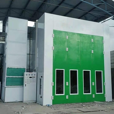 15m Truck Painting Room 2024 CE Approved Bus Spray Booth z prędkością powietrza m/s 0,2-0.3
