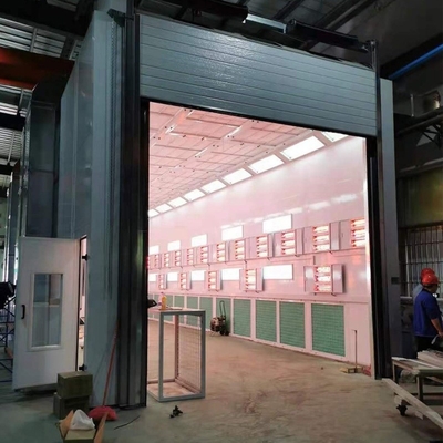 25m Truck Spray Booth z Rockwool Wallboard i różnych bez prędkości ładowania