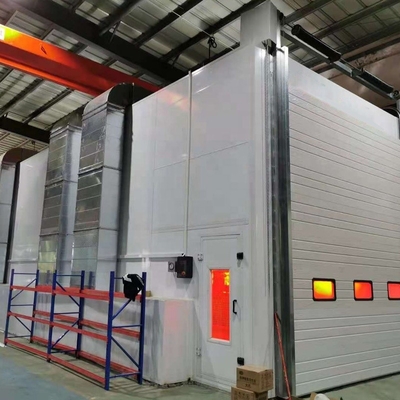25m Truck Spray Booth z Rockwool Wallboard i różnych bez prędkości ładowania
