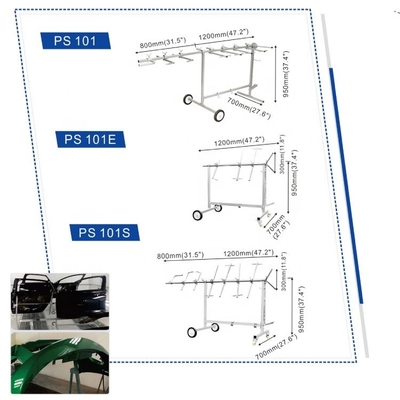 Metalowe zamki kołowe Auto Body Bumper Stand Do malowania samochodów i części