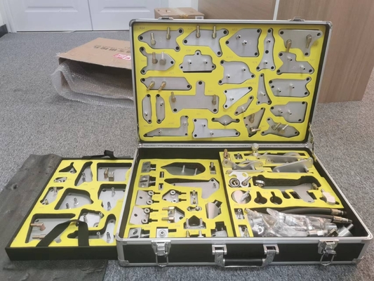 Aluminiowy zestaw z adapterem płynu przenośnego maszyny ATF Srebro Bez wycieku oleju