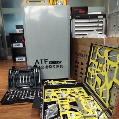Aluminiowy zestaw z adapterem płynu przenośnego maszyny ATF Srebro Bez wycieku oleju