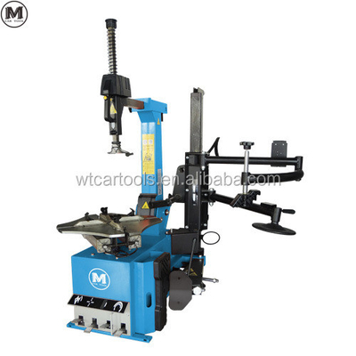 Mocny 1,1 kW Motor Automotive Changer opony 220V Pochylić z powrotem z pomocą ramion