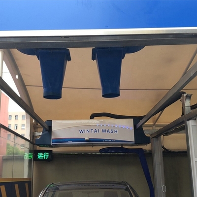 Błękitny pełnoautomatyczny bez dotyku system mycia samochodów WT390 380V Bezpieczne działanie