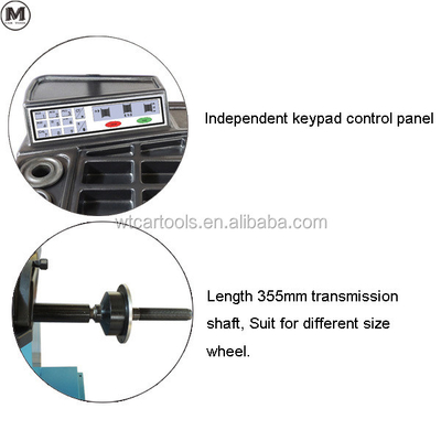 80kg WRB-085 LCD Display Smart Tire Balancer Machine Na 30" Rims
