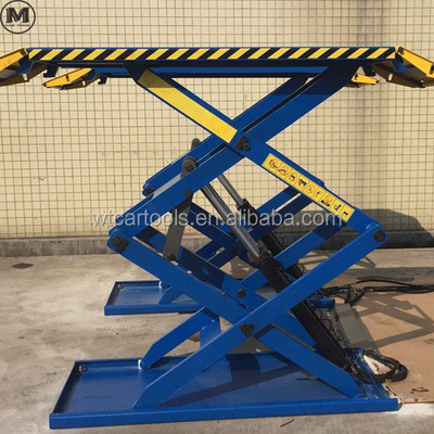 61"/1550mm Długość platformy 3 tony Przenośny podnośnik samochodowy z podwójnym cylindrem