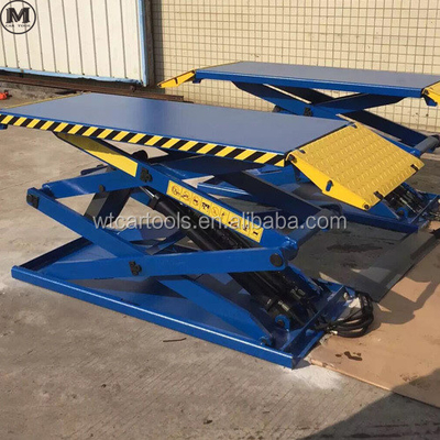 61"/1550mm Długość platformy 3 tony Przenośny podnośnik samochodowy z podwójnym cylindrem