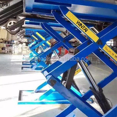 61"/1550mm Długość platformy 3 tony Przenośny podnośnik samochodowy z podwójnym cylindrem