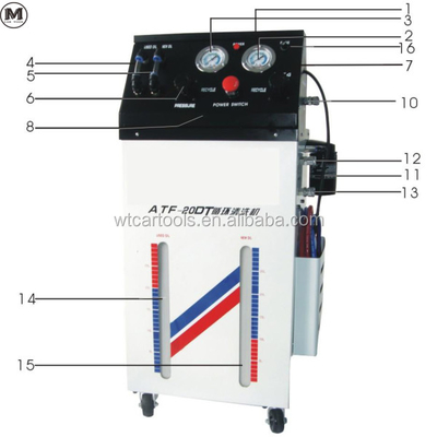 ATF-20DT ekonomiczny automatyczny wymiennik płynów i sprzątacz 220v