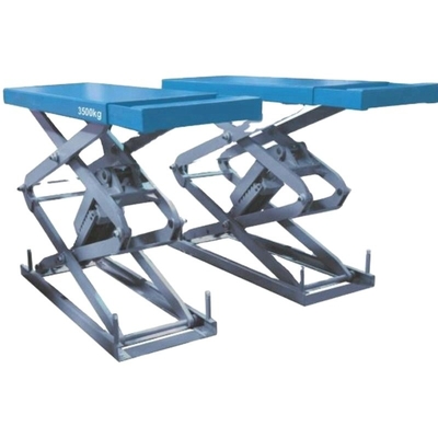 1510mm Długość platformy Hydrauliczne nożyczki Podnośnik samochodowy 220v 2.2kw Dla pojazdów o masie 4000 kg
