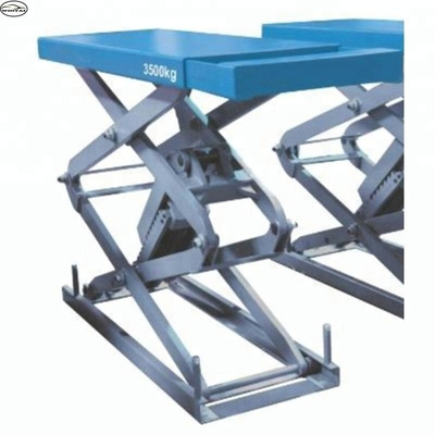 1510mm Długość platformy Hydrauliczne nożyczki Podnośnik samochodowy 220v 2.2kw Dla pojazdów o masie 4000 kg
