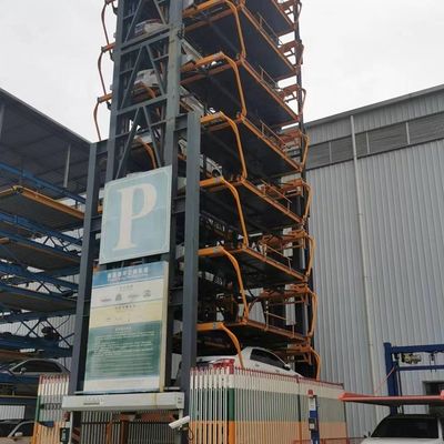 11-layer Vertical Looping Parking System with Easy Operation and Space Saving Design