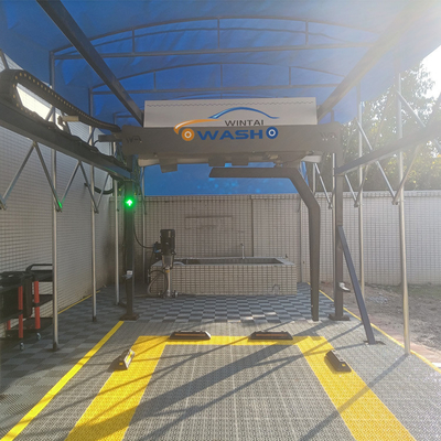 Metalowa ręka 360 stopni bezkontaktowa pralka samochodowa z suszarkami 3 kW 4 sztuk