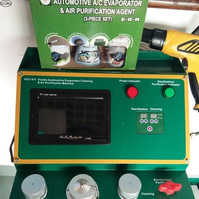 ACC-911 Maszyna do czyszczenia cewki z parownikami metalowymi 220V z 3m rurą mgłową