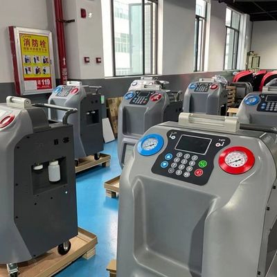 Maszyna do ładowania i płukania klimatyzacji X580 R1234YF o pojemności cylindra 18 kg z drukarką