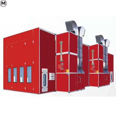Diesel Burner Truck Spray Booth 220V 39KW Z światłem LED I wentylatorami 11KW