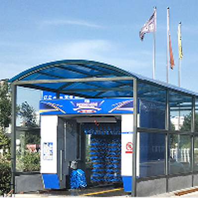 Całkowicie automatyczna myjnia samochodowa tunelowa, myjnia samochodowa pod wysokim ciśnieniem, 14 szczotek, systemy prania samochodowego.