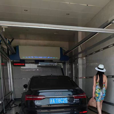 W pełni automatyczny bezdotykowy system myjni samochodowej 380V Bezpieczna obsługa Automatyczna myjnia samochodowa System recyklingu wody do myjni samochodowej Wysokociśnieniowa automatyczna myjnia samochodowa
