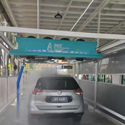 Wysokiej wydajności 110L system recyklingu wody z myjni samochodowej Automatyczny bez dotyku pralka samochodowa moc wyjściowa 1500W myjnia samochodowa robotyczna