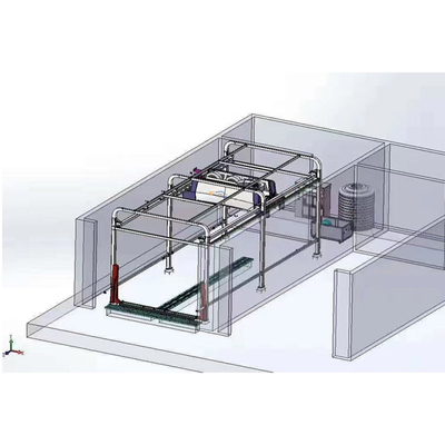 Automatyczna bezszczotkowa myjnia LJ360 380V/50Kw bezdotykowa myjnia samochodowa z możliwością płatności kartą kredytową, bezdotykowa automatyczna myjnia samochodowa