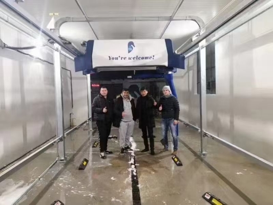 360 stopni obracające się ramiona Automatyczna pralka samochodowa Inteligentna Automatyczna Bezpędzłowa Myjka samochodowa Myjka samochodowa W pełni automatyczna