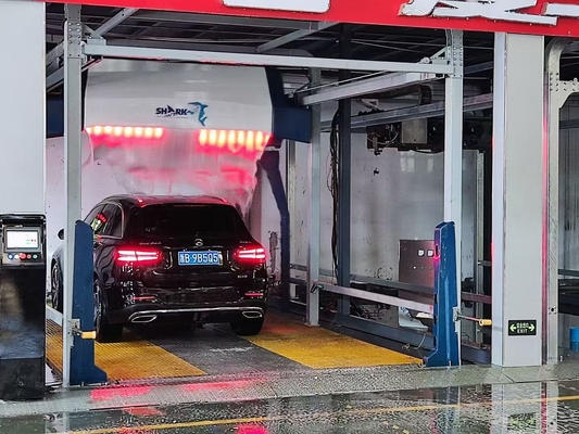 Trójosiowa, ruchoma, bezdotykowa myjnia samochodowa, wysokie ciśnienie spłukiwania wodą, automatyczne mycie 360 stopni, bezdotykowe urządzenie