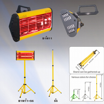 Infraczerwone lampy do pieczenia farby Ręczne urządzenia do utwardzania farby Samochody Lampy do pieczenia