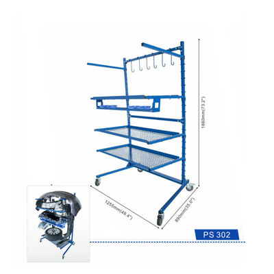 Wielofunkcyjne półki farbowe samochodowe Podnoszenie samochodów półki farbowe Wysokiej jakości ramy malowania