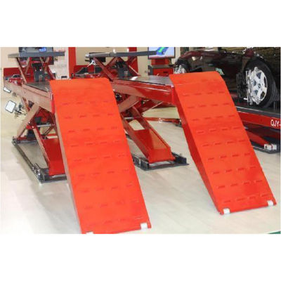 Nożycowy podnośnik samochodowy Y-kształtny do pionowego podnoszenia do ustawiania kół, wytrzymały, udźwig 11 cylindrów, 5500 kg