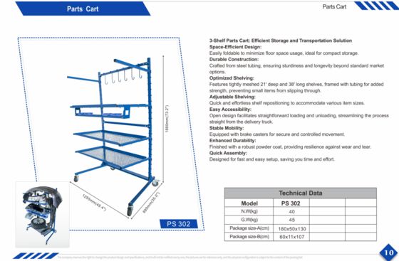 Stojak do farb samochodowych, warsztaty do naprawy uchwytów