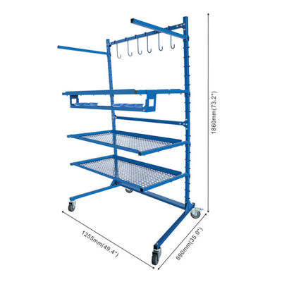 Stojak do farb samochodowych, warsztaty do naprawy uchwytów