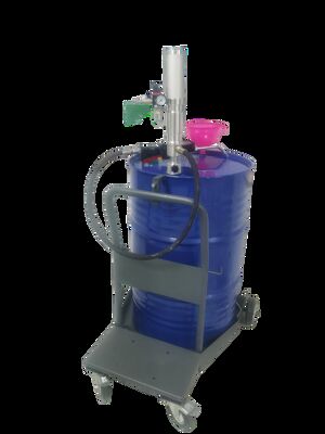 Pneumatyczny zestaw do napełniania olejem silnikowym z przełożeniem 5:1 i prędkością napełniania 6-8 l/min dla warsztatów 4S