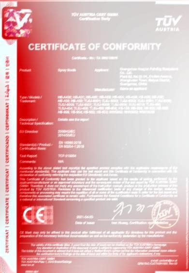 Chiny Guangzhou Wintai Car Tools Co., Ltd. Certyfikaty